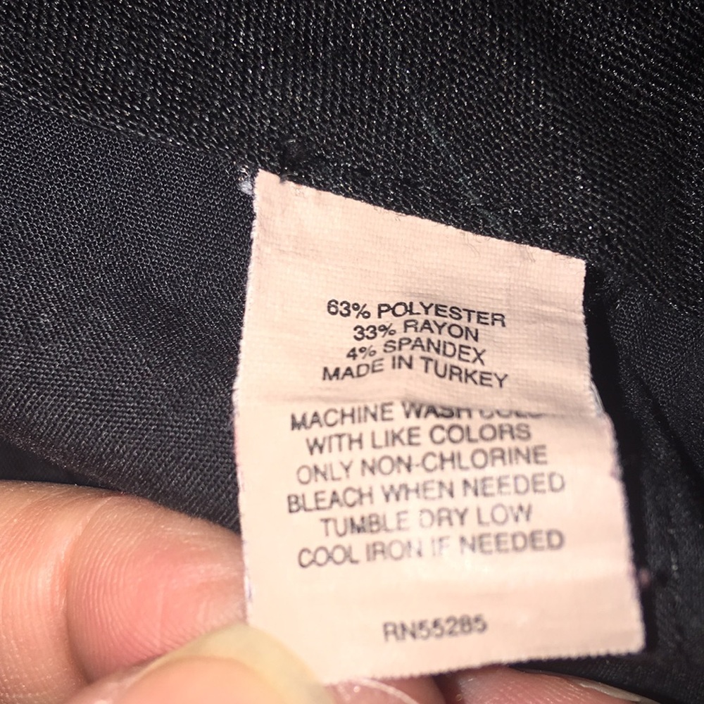 Express Black Boot Cut Pant 2L - Picture 9 of 10